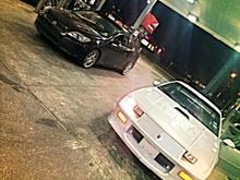 Next to my girl's TC, she tries to race me lmao