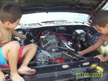 there getin the  small stuff done