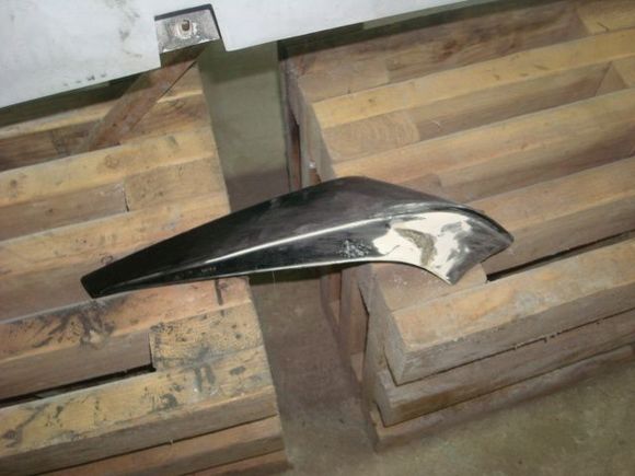 Trimmed the repair out on the spoiler corner.