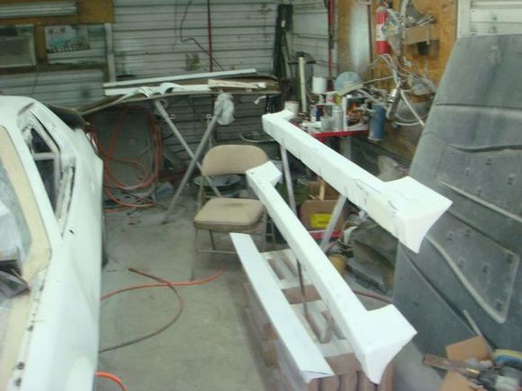 Staged and ready for 2 more coats of epoxy.