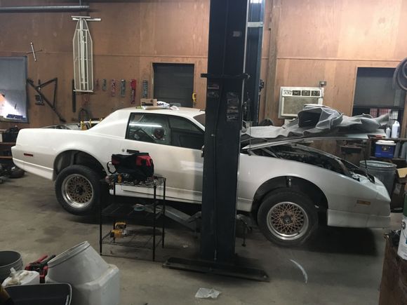 This is on my lift getting stripped down.