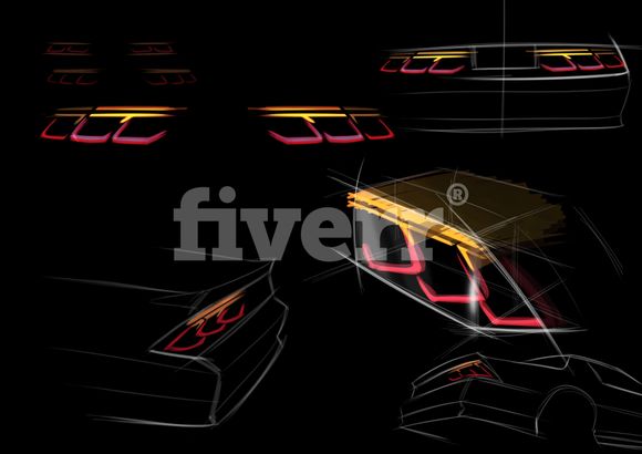 
The aim is to look more like the newer Camaro Taillight Design 