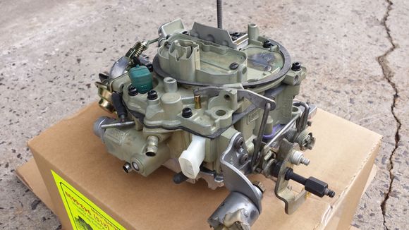 Original carb, all rebuilt.