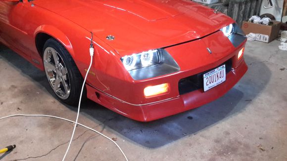 The controversial E36 headlight swap. But I like them