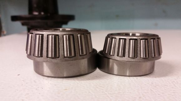 Side view of the set 3 1LE and std set 34