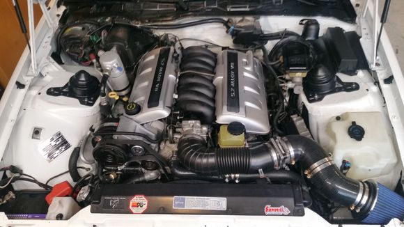 Thought I'd make a contribution to this subject. This is my just completed 04 GTO swap into my91 RS.