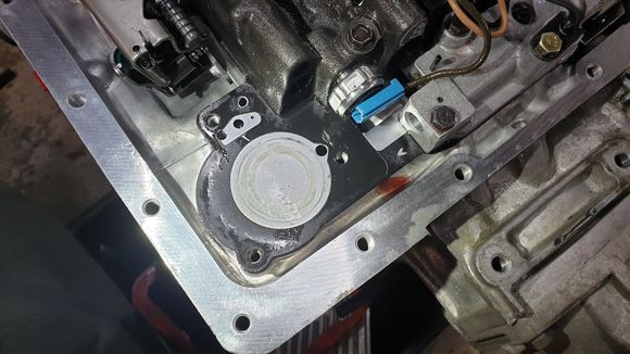 Separator plate.