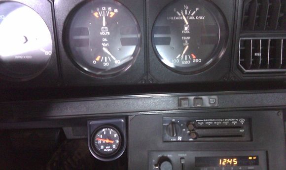 All factory gauges worked with 1980 engine wiring harness.. only gauge not stock was vac/boost connected with a hose monitoring manifold vac and turbo boost