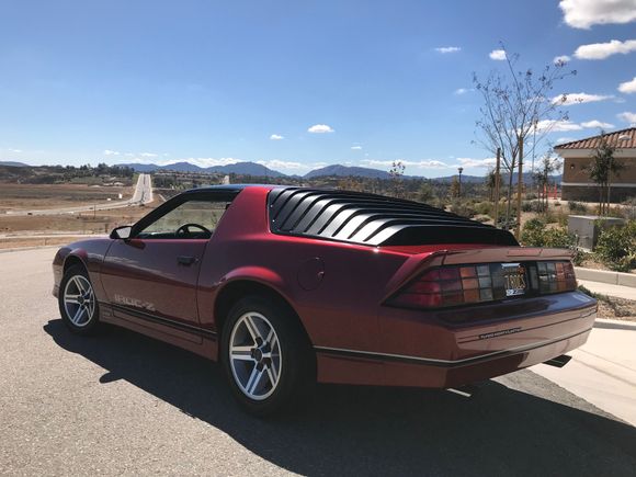 Just had mine repainted by a local body shop here in SoCal..... Went with the satin finish.... I think they turned out bitchin