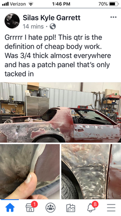 My painter was not happy with what he found.