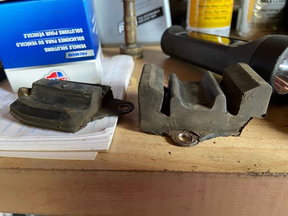 Original, not bad but a few spots were looking worn and cracked