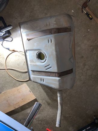 Cleaned the tank before putting it back in