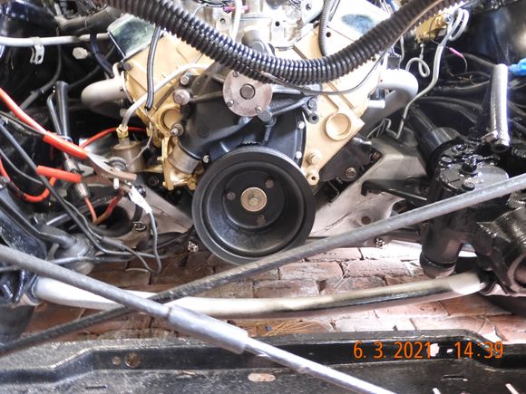 Crank pulley in
