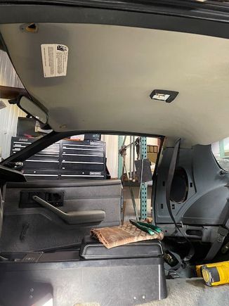 Headliner almost ready to come out