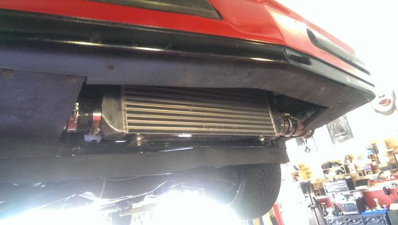 A good view of the intercooler was requested