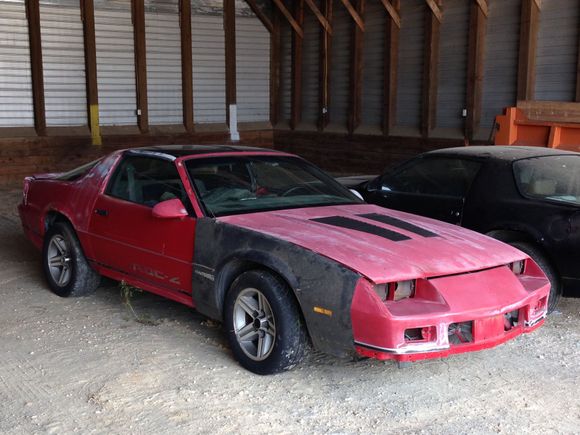 The back story here is I purchased a 84' Belinetta and 89' RS from a lady for $300.00. Both cars were complete and "didn't run anymore." A fuel pump and starter later I had two running cars. The 89 was sold for $2000 and the IROC was purchased from $1000.
