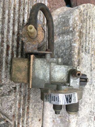 Cruse control transducer