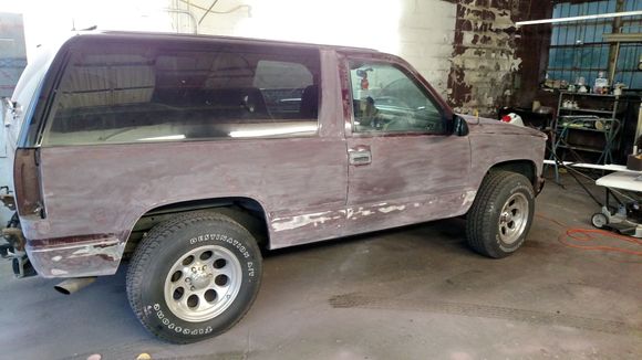 Mom's ole blazer