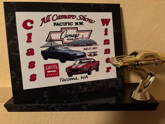 3rd generation Class Winner 