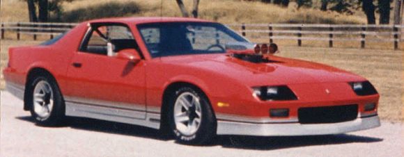 Jun 1988 CHP photo shoot at Street Machine Nats Du Quoin