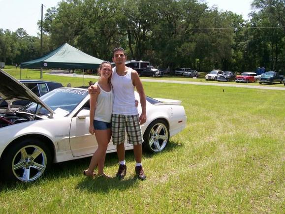 First car show...the 2 loves of my life :)