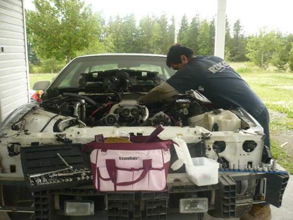 me using my wifes tools