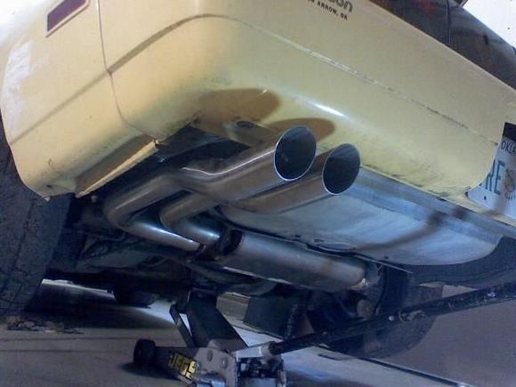 correct slp exhaust 4 ole yeller