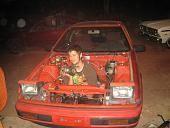 just before droppin the motor in
