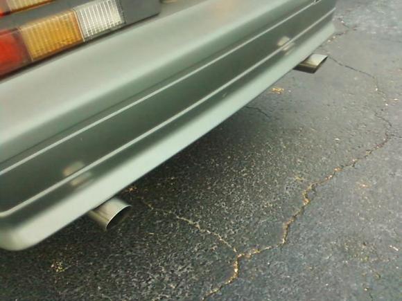 Coustom stainless 3" exhaust tips (I ALSO MADE)