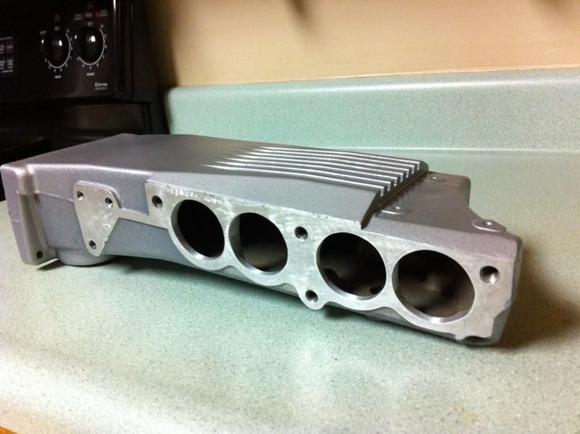 Ported '90-'92 plenum. 58mm inlets. Ported for AS&amp;M large tube runners.