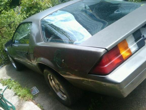 Rear view