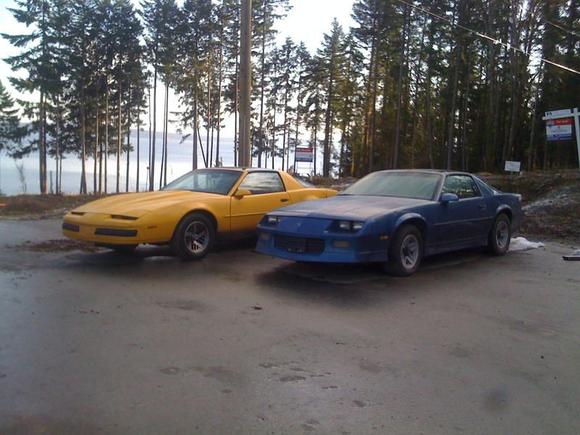 My 1989 Firebird and 1989 Camaro/