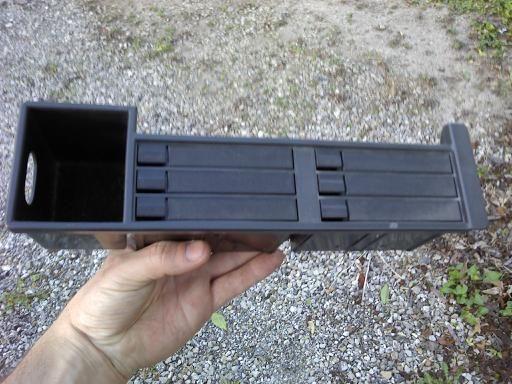 cassette console insert