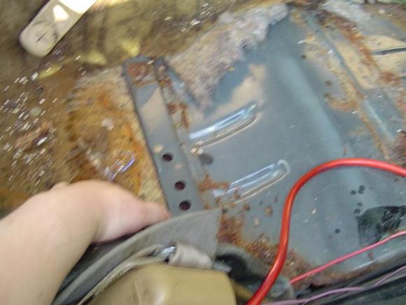 Passenger Side Floor.. T-Tops Leaked the Most on this Side of the Vehicle...
