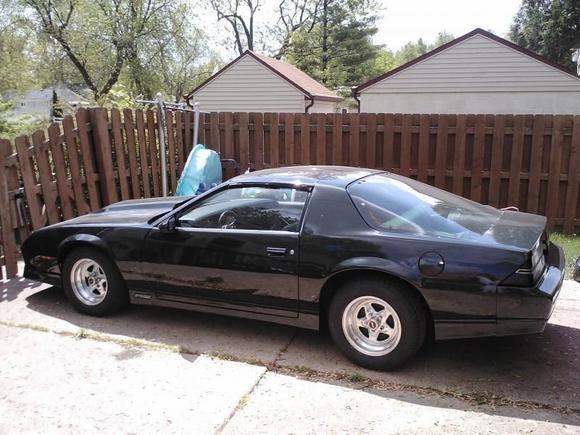 Just out of the garage. Weld 5 stars need cleaning.