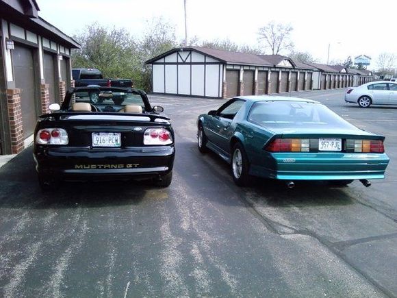 my 92 RS and my 94 GT