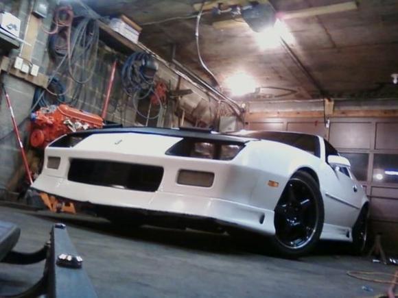 in the garage, SS/Zr1 street form