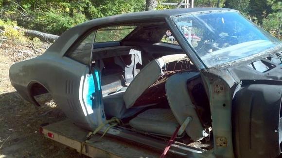 Shell, rockers, floors and quarters replaced. Only the body parts will be "original". Wheels/interior/drivetrain to be updated.