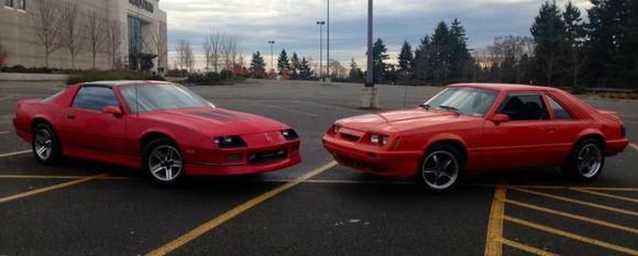 MY 1987 IROC-Z 5.7 AND MY 1986 5.0