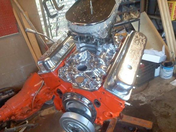 My new motor being built
