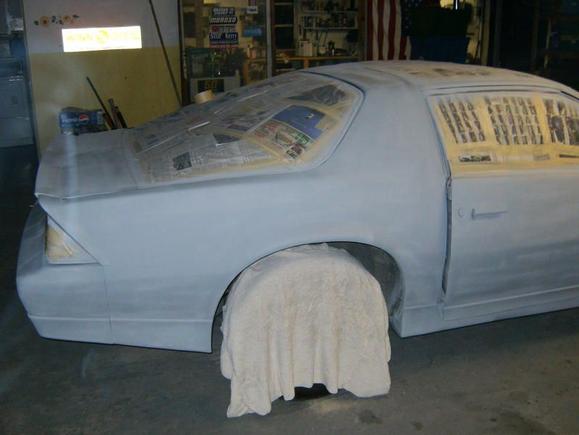primed before paint