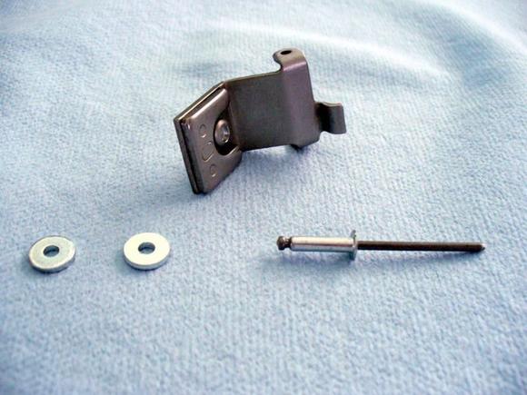 2 - Stainless steel rivet and washers add weight to lower shift point. More weight = lower shift point.