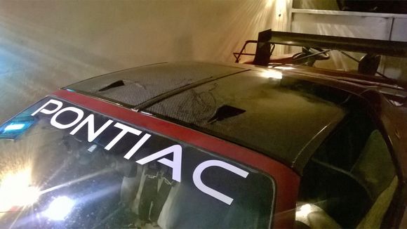 Carbon fiber t tops with naca ducts.