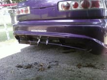 rear have to remount the bumper