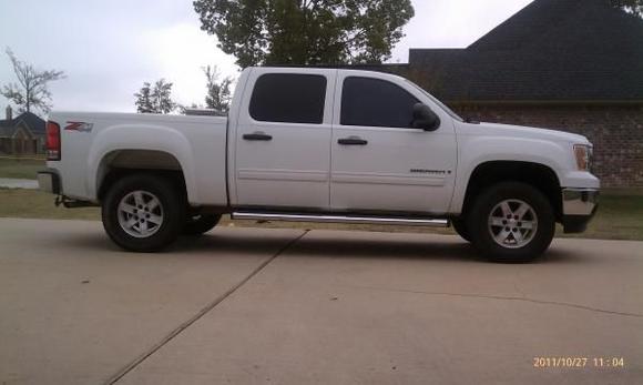 Prior to removing the Z71 stickers and door moldings