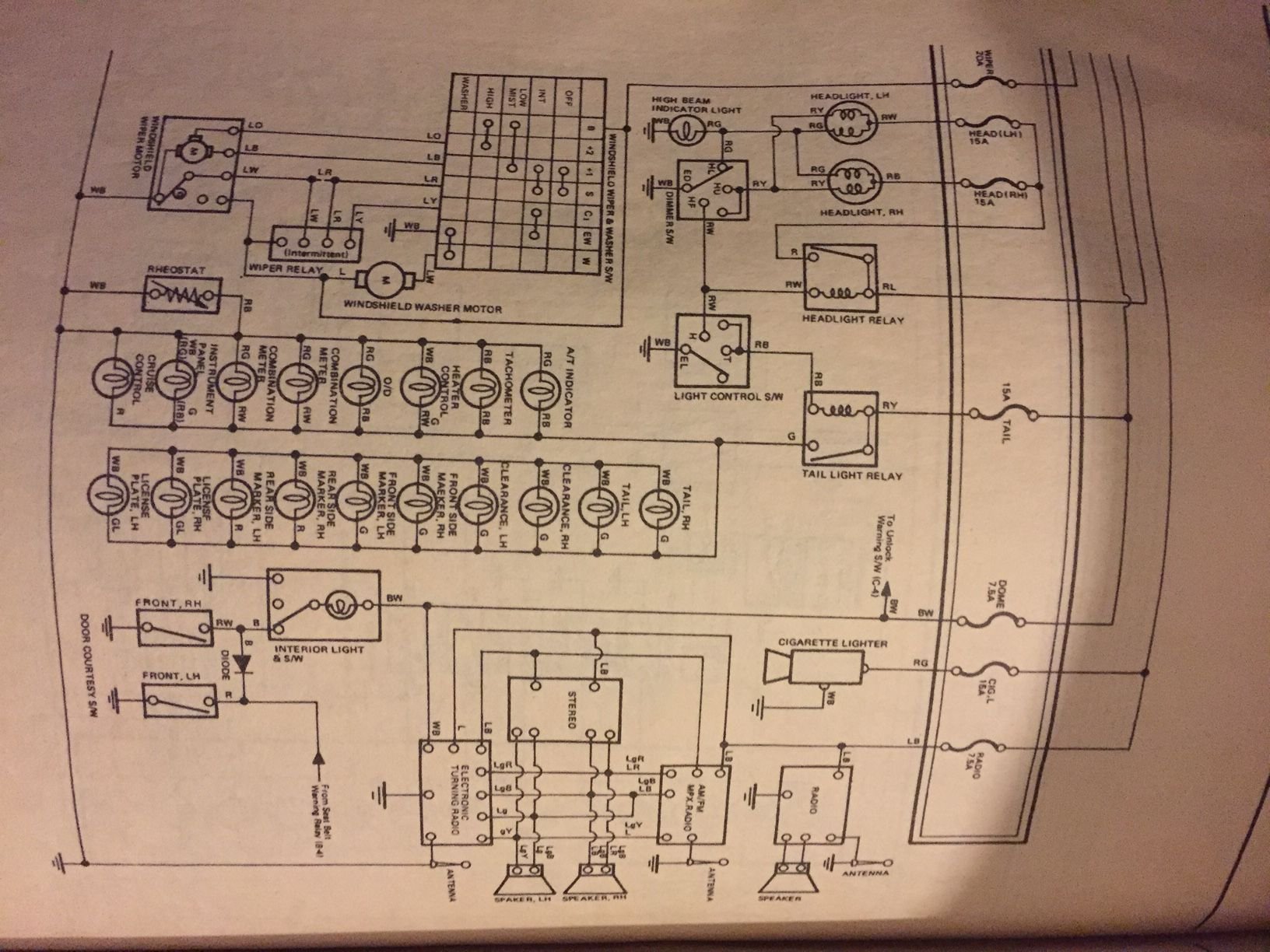"Early Model Wiring Diagram" Photos Inside - YotaTech Forums