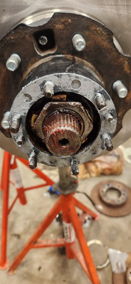 Gasket is antisiezed on both sides.