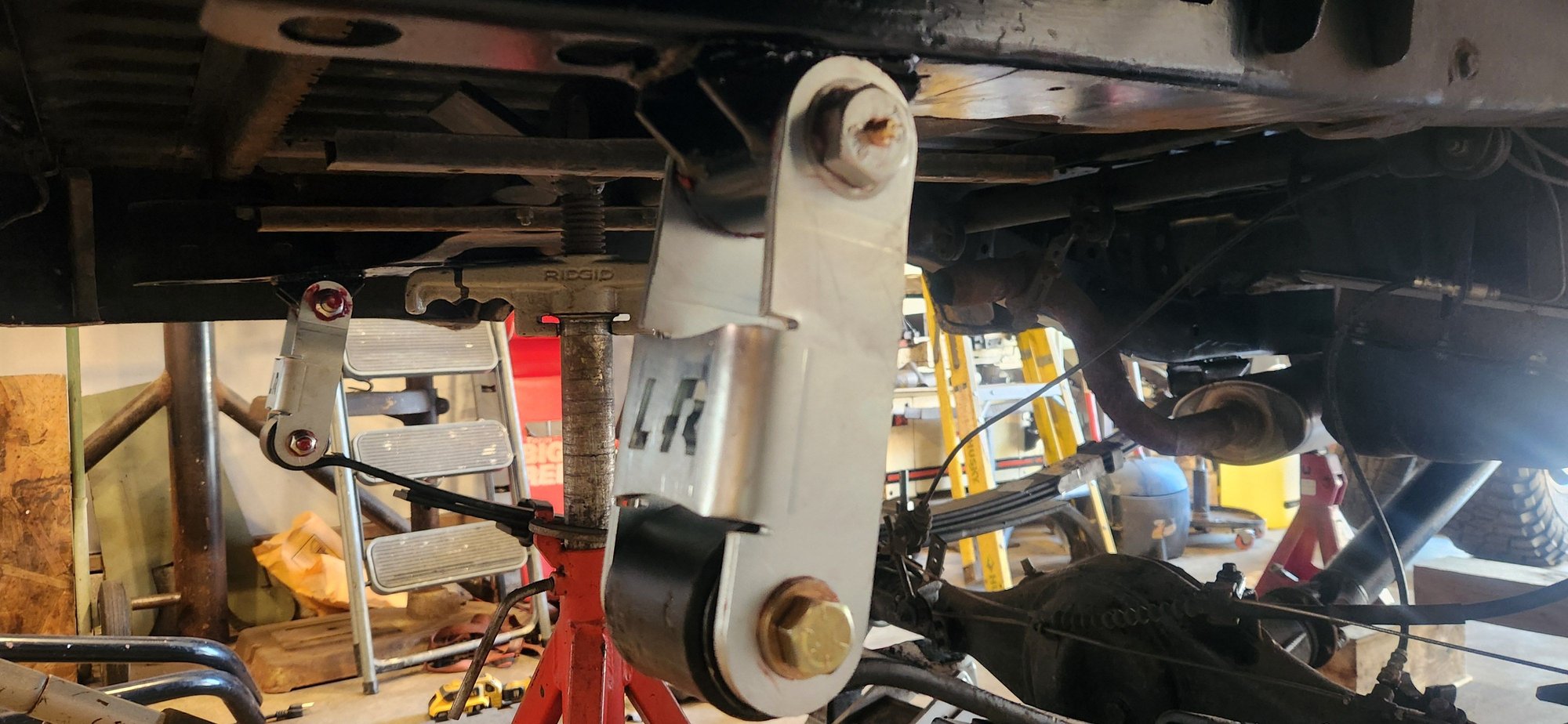 Put grease every where you can obviously. Again either take the grease fitting out or install by hand with ratchet.
