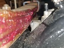 Not a hair to spare here on room between the leaf pack