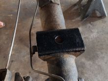 When i painted the ubolt plates the other day prior i went ahead and just did a quick wire brush and spray with brake clean and put a quick layer of paint on the spring perch just to help slpw down rust.